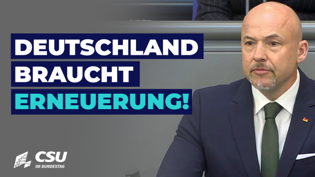 Alexander Hoffmann im Plenum des Deutschen Bundestages