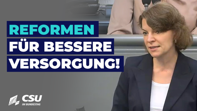 Emmi Zeulner im Plenum des Deutschen Bundestages