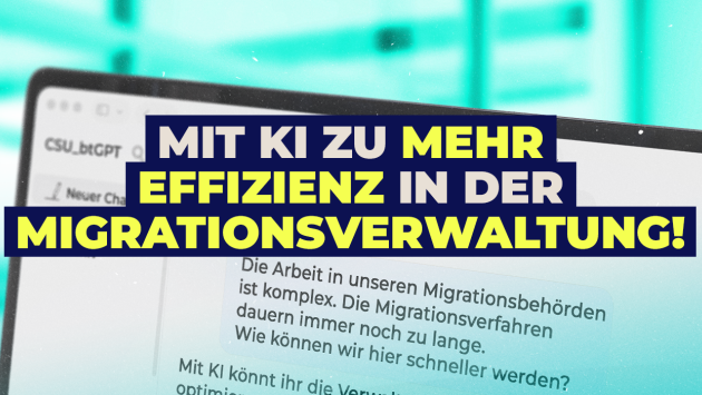 Mehr Effizienz in der Migrationsverwaltung!