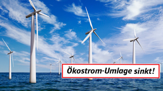 Anstieg der Ökostrom-Umlage aufgehalten Anstieg der Ökostrom-Umlage aufgehalten_490x275