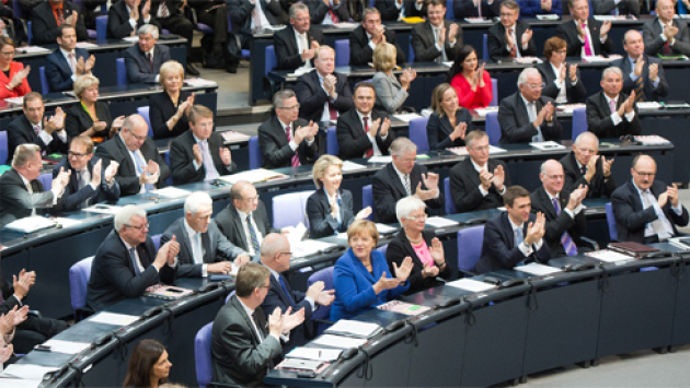 Bundestag: Konstituierende Sitzung des 18. Deutschen Bundestag