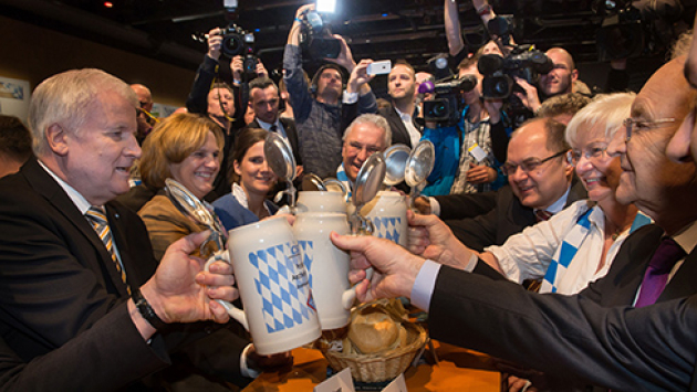 In Passau traf sich die CSU zum Politischen Aschermittwoch 2015.