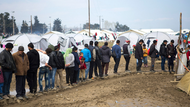 Flüchtlingslager in Idomeni