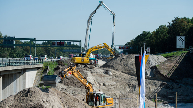 Autobahnausbau auf der A9 Autobahnausbau auf der A9