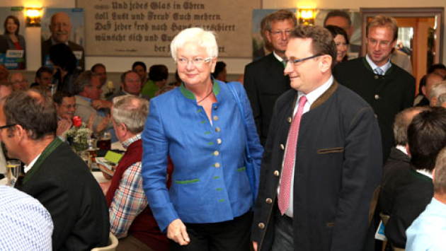 Gerda Hasselfeldt zu Gast beim Sonntagsstammtisch in Wemding