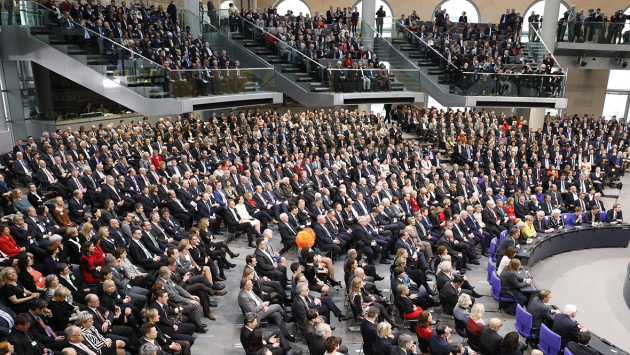 Blick in die Bundesversammlung