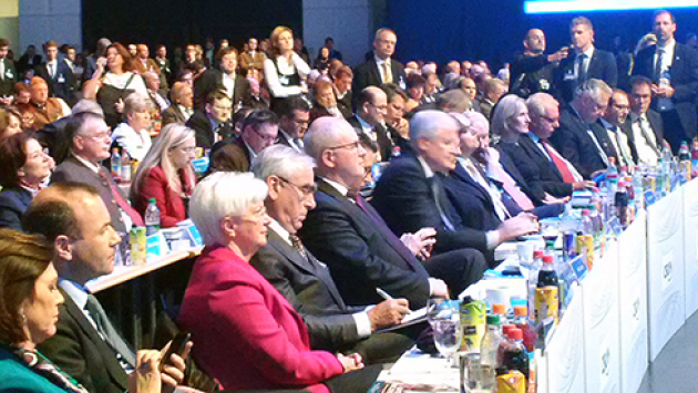 Gerda Hasselfeldt auf dem CSU-Parteitag 2015