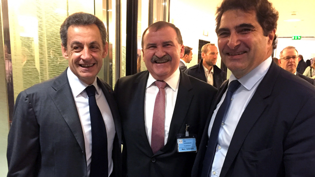 Nicolas Sarkozy, Max Straubinger und Christian Jacob