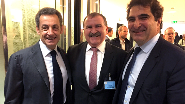 Nicolas Sarkozy, Max Straubinger und Christian Jacob