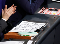 Konstituierende Sitzung Deutscher Bundestag