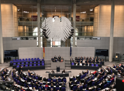 Konstituierende Sitzung Deutscher Bundestag