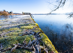 Kloster Seeon - Blick auf den See