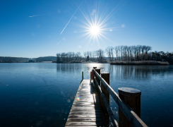 Kloster Seeon - Blick auf den See