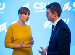 Kersti Kaljulaid im Gespräch mit Stefan Müller