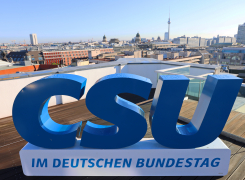 Logo CSU im Bundestag