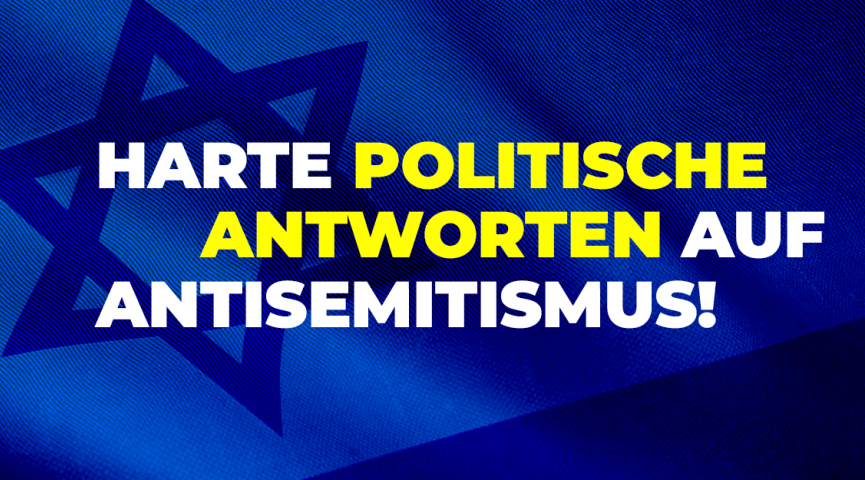 Sharepic Newsletter Antisemitismus
