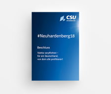 Beschluss: Stärke verpflichtet – für ein Deutschland, von dem alle profitieren! 