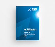 Bericht der CSU-Landesgruppe im Deutschen Bundestag 2019