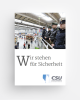 Booklet 'Wir stehen für Sicherheit' Booklet 'Wir stehen für Sicherheit'