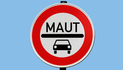 Schild PKW-Maut