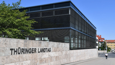 Thüringer Landtag in Erfurt