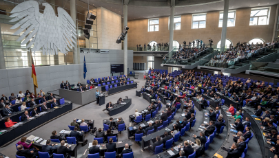 Plenarsaal Deutscher Bundestag