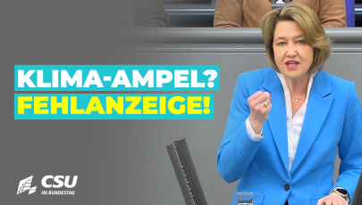 Anja Weisgerber: Klima-Ampel? Fehlanzeige!