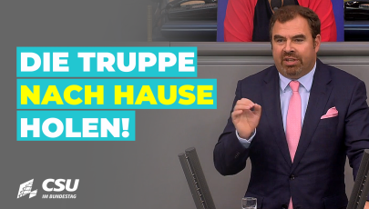 Florian Hahn im Plenum des Deutschen Bundestages