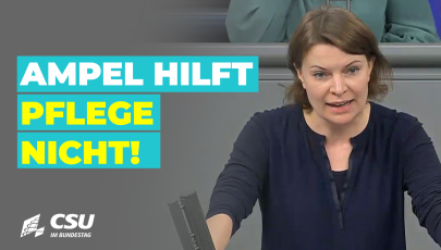 Emmi Zeulner im Plenum des Deutschen Bundestages