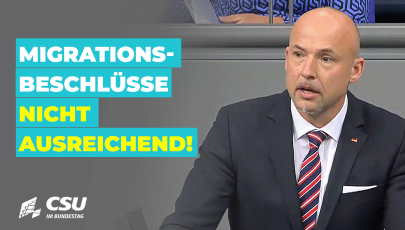 Alexander Hoffmann im Plenum des Deutschen Bundestages