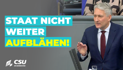 Hansjörg Durz im Plenum des Deutschen Bundestages