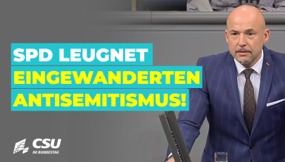 Alexander Hoffmann am Rednerpult im Plenum des Deutschen Bundestages