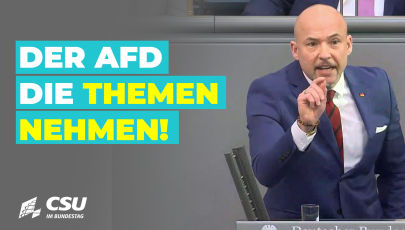 Alexander Hoffmann im Plenum des Deutschen Bundestages