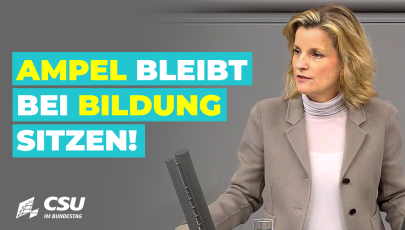 Daniela Ludwig am Rednerpult im Plenum des Deutschen Bundestages