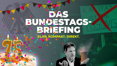 Sharepic Bundestags-Briefing