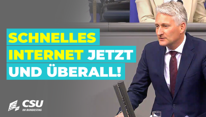 Hansjörg Durz am Rednerpult im Plenum des Deutschen Bundestages