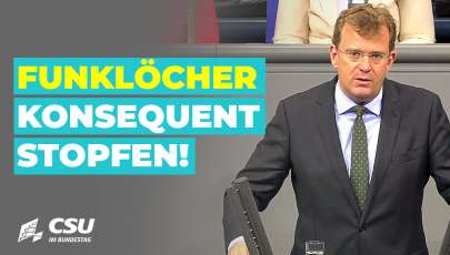 Reinhard Brandl am Rednerpult im Plenum des Deutschen Bundestages