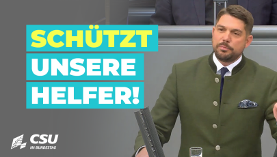 Siegfried Walch: Für mehr Respekt im Einsatz!