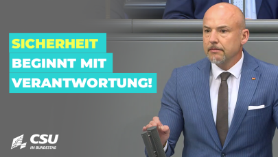 Alexander Hoffmann im Plenum des Deutschen Bundestages
