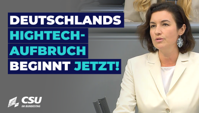 BMin Dorothee Bär im Plenum des Deutschen Bundestages