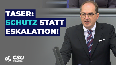 BM Alexander Dobrindt im Plenum des Deutschen Bundestages