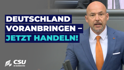 Alexander Hoffmann im Plenum des Deutschen Bundestages