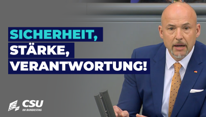 Alexander Hoffmann im Plenum des Deutschen Bundestages