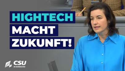 BMin Dorothee Bär im Plenum des Deutschen Bundestages
