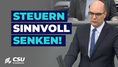 Michael Kießling am Rednerpult im Plenum des Deutschen Bundestages