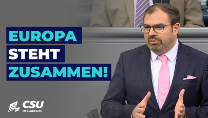 Florian Hahn im Plenum des Deutschen Bundestages