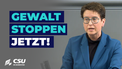 Susanne Hierl im Plenum des Deutschen Bundestages
