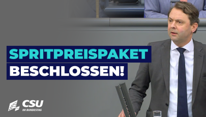 Andreas Lenz am Rednerpult im Plenum des Deutschen Bundestages