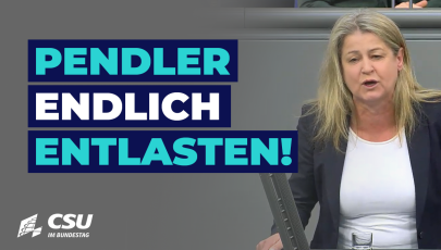 Mechthilde Wittmann am Rednerpult im Plenum des Deutschen Bundestages