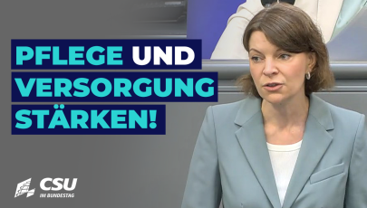 Emmi Zeulner im Plenum des Deutschen Bundestages